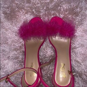 Pink fuzzy heals